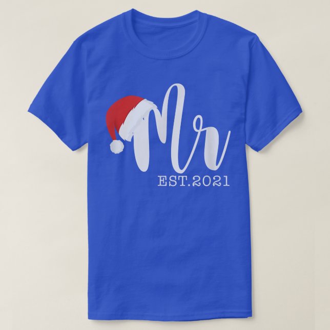 Mr Claus & Mrs Claus Est T Shirt (Design framsida)