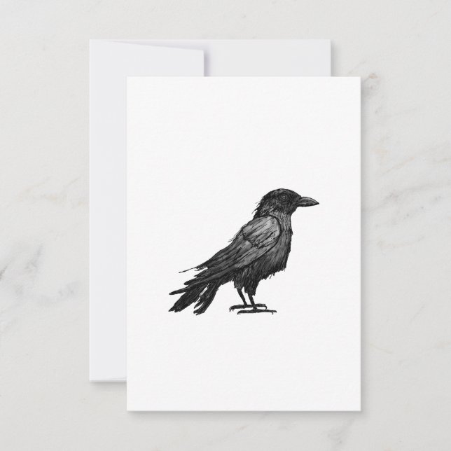 Mr. Crow Inbjudningar (Framsida)