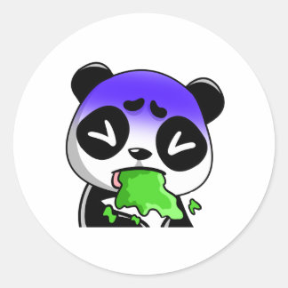 Mr-dekal Runt Klistermärke