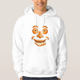 Mr. Dough Face - Funny Anthropomorphic Bread Man Hoodie