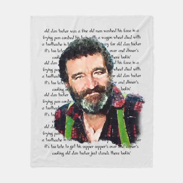 Mr Edwards Little House on the Prairie Fleecefilt (Framsidan)