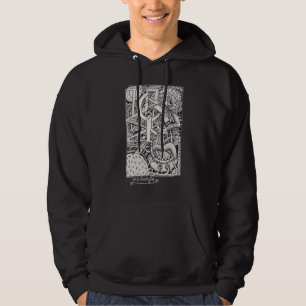 Mr Emptyful, bläck teckning Hoodie