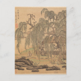 Mr. Five Willow Wuliu Tao Yuanming av Hongshou Vykort