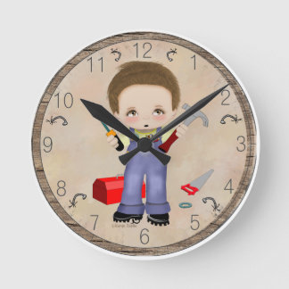 Mr. Fix-it Clock Rund Klocka
