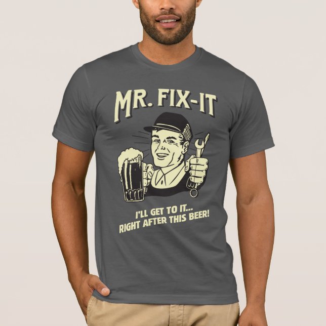 Mr Fixit: Efter detta öl Tee (Framsida)