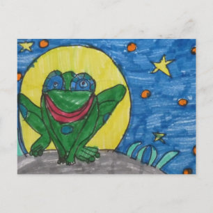 Mr Frog Vykort