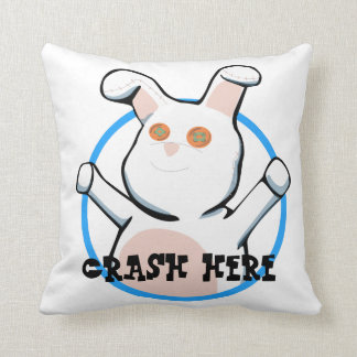 Mr Fuzzy Butt - Crash här Kudde