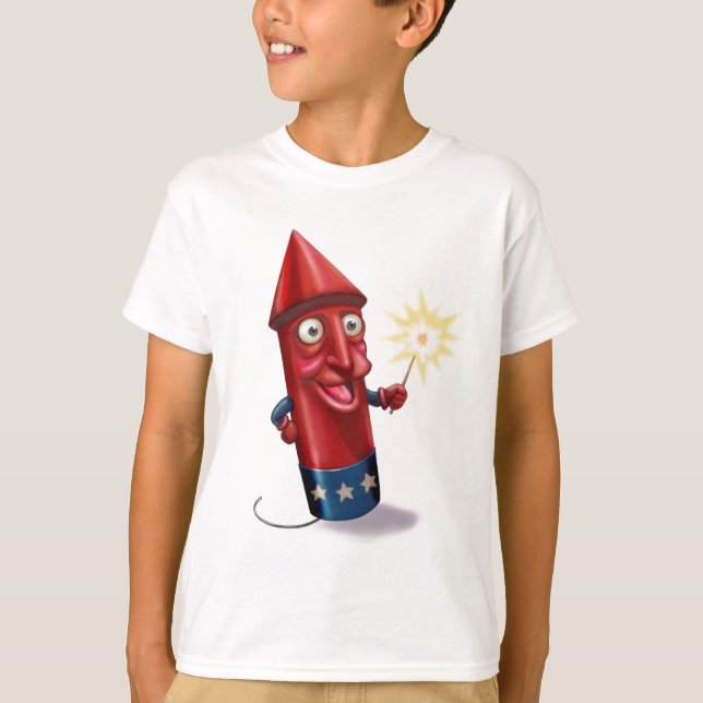 Mr Gnistra Firecracker Toon Tee (Framsida)