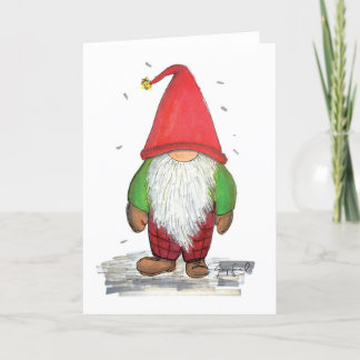 Mr Gnome - Helgdag Card Kort