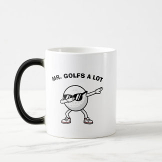 MR. GOLFS A LOT,Funny Golf Magisk Mugg