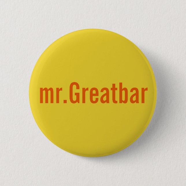 Mr.Greatbar Knapp (Framsida)