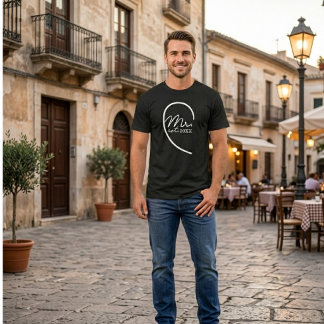 Mr. Groom Just Married  | Honeymoon Couples  T Shirt