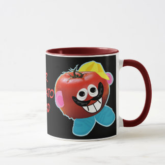 mr. head humoristisk parodimugg för tomat mugg