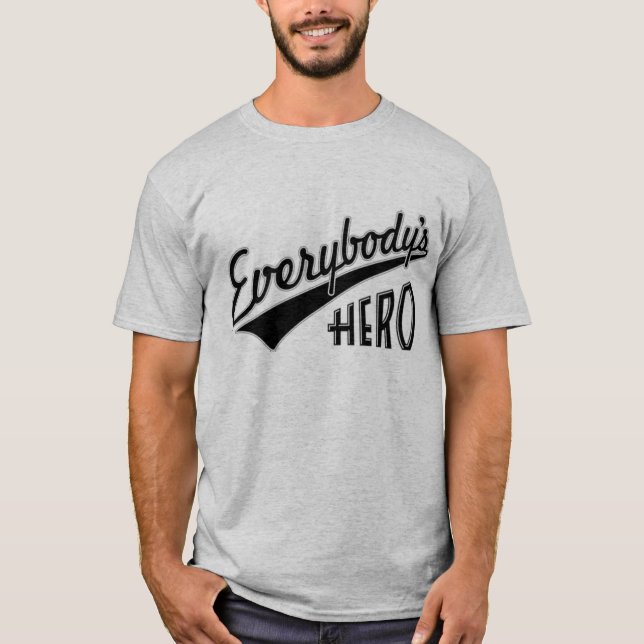 Mr.Hero's-t-skjorta T-shirt (Framsida)