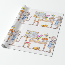 Mr Hiddle Cooks Turkey Season Greetings Card Presentpapper