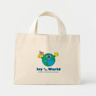 Mr. Joy Logo Tote Mini Tygkasse