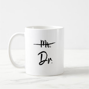 Mr Line StGenomstrykning Dr Studenten Gift Kaffemugg