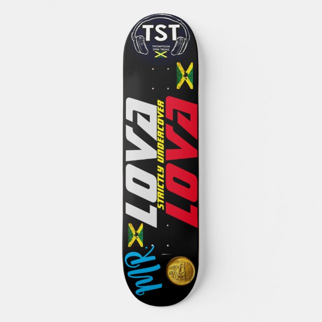 MR LOVA LOVA 8 1/2-tums Skateboard Deck (Framsida)