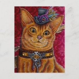 "Mr. Meowington" postcard Helg Vykort
