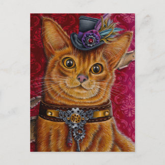 "Mr. Meowington" postcard Helg Vykort