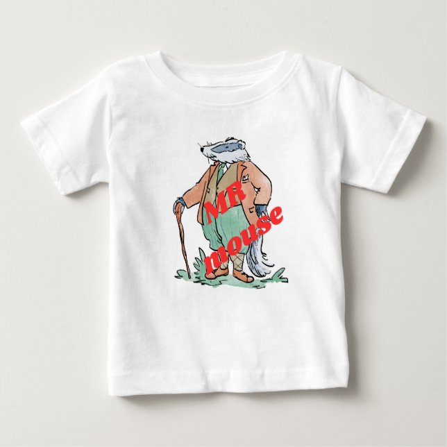  Mr. Mouse – The Gentle Little Explorer T Shirt (Framsida)