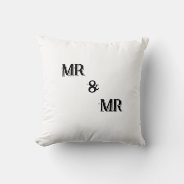 Mr & Mr. cushion Kudde (Framsida)