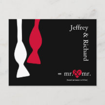 Mr & Mr Do the Math Postcard