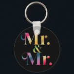 Mr. & Mr. Gay Sällskapsresa Gayktenskap  Nyckelring<br><div class="desc">Mr. & Mr. Gay Sällskapsresa Gayktenskap</div>