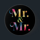 Mr. & Mr. Gay Sängvätning Gay Bröllop  Knapp<br><div class="desc">Mr. & Mr. Gay Sängvätning Gay Bröllop</div>