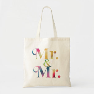 Mr. & Mr. Gay Svärmannafest HBTQ-äktenskap  Tygkasse