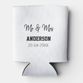 Mr & Mrs add family namn date year bröllopsförmån 
