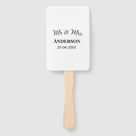 Mr & Mrs add family namn date year bröllopsförmån 