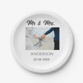 Mr & Mrs add family namn date year bröllopsförmån 
