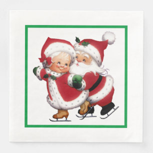 Mr. & Mrs. Claus Isrinkning Pappersservett