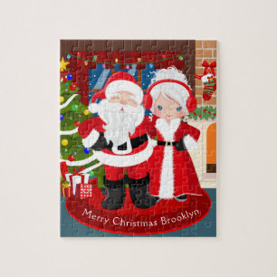 Mr. & Mrs Claus Pussel