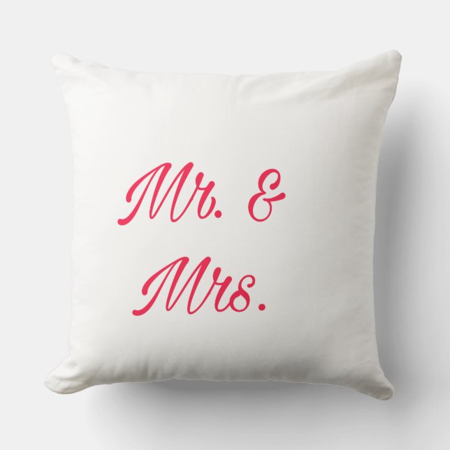 Mr & Mrs Decorative Dekorativ kudde - lite rum (Framsida)