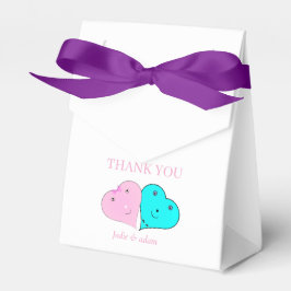 Mr & Mrs Favor Box Presentaskar