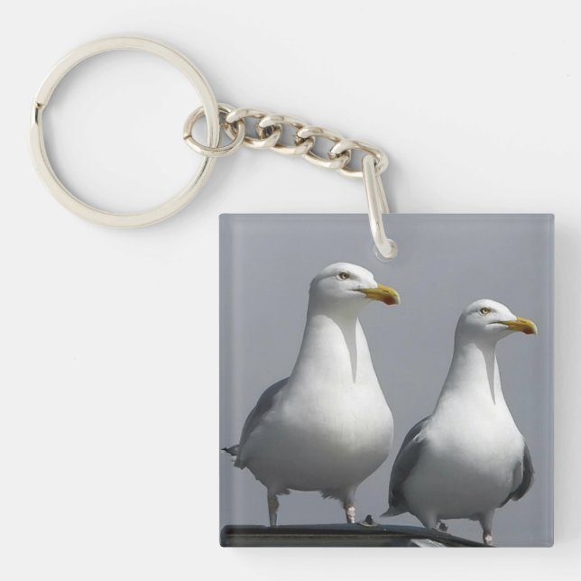 Mr & Mrs Gully Bold Funny Seagull Couple Novelty  (Framsidan)