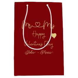 Mr & Mrs Happy Valentine's Day Gift Bag