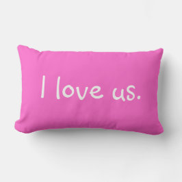 Mr& Mrs I KÄRLEK USA Lumbar Pillow Lumbarkudde