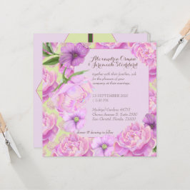 Mr & Mrs Party eller bröllopsinbjudan Inbjudningar