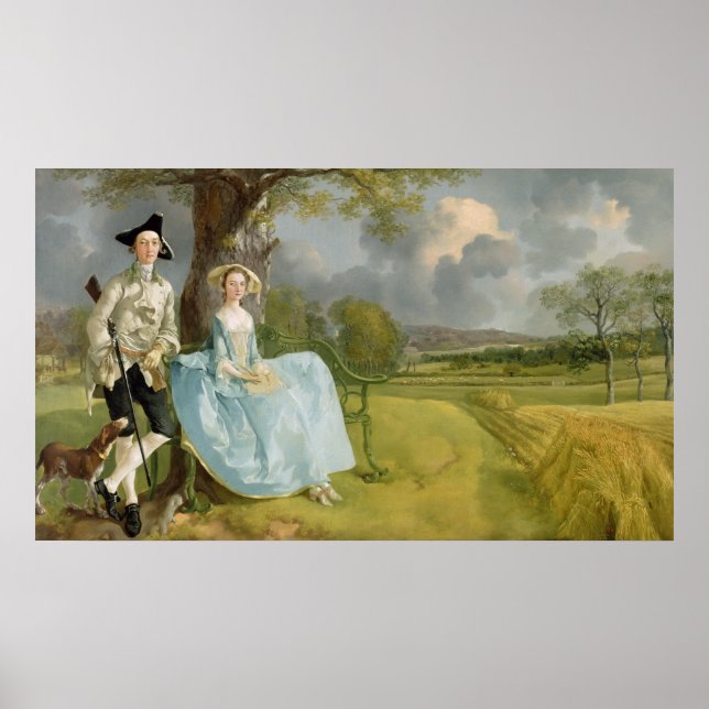 Mr och Andrews, c.1748-9 Poster (Framsidan)