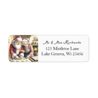 Mr och Clause Cute Jul