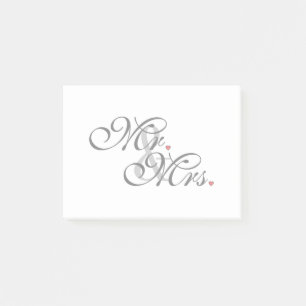 Mr. och fru Make, frun.. Post-it Block