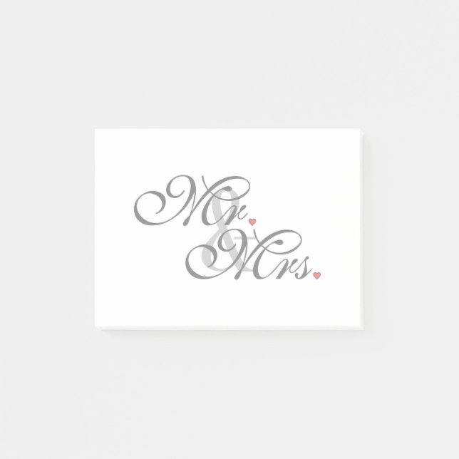 Mr. och fru Make, frun.. Post-it Block (Framsida)