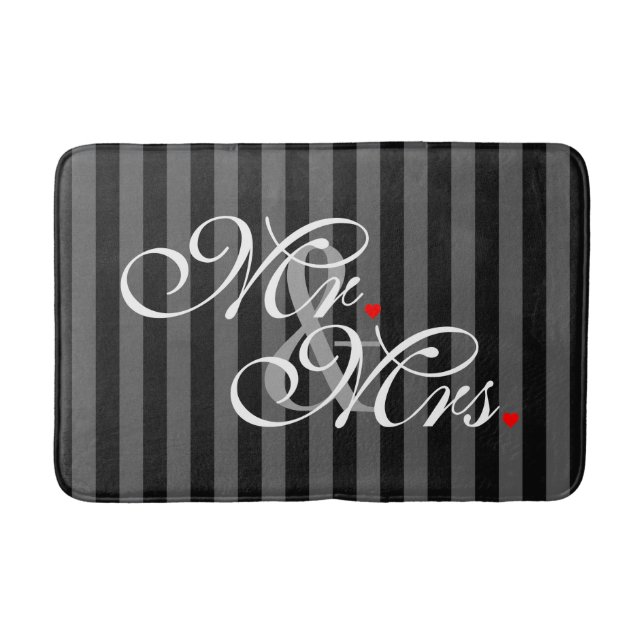 Mr. och fru Make, hans nyaste Weds Badrumsmatta (Framsidan)