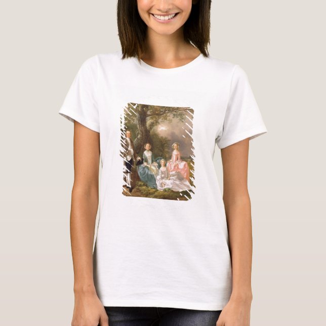 Mr och John Gravenor och deras döttrar, Eliz T-shirt (Framsida)