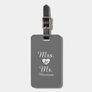 Mr och Mrs. Bagagebricka