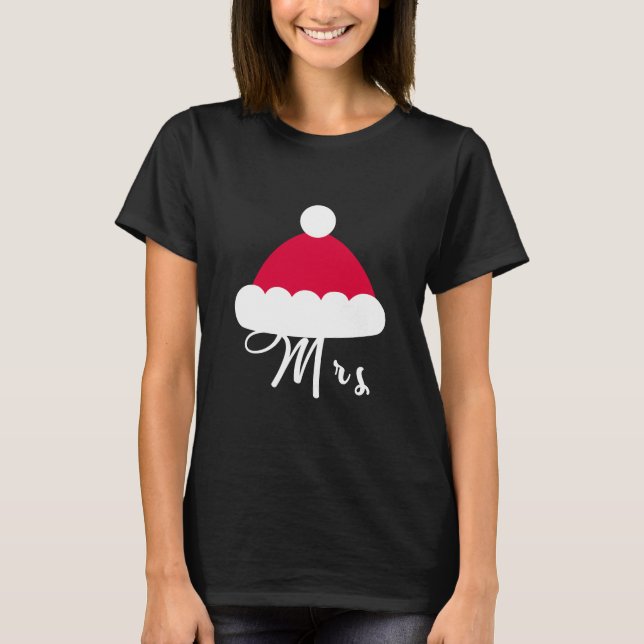 Mr och Mrs. christmas T Shirt (Framsida)