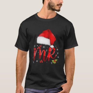 Mr. och Mrs. Claus jul Matching Par Pajama T Shirt